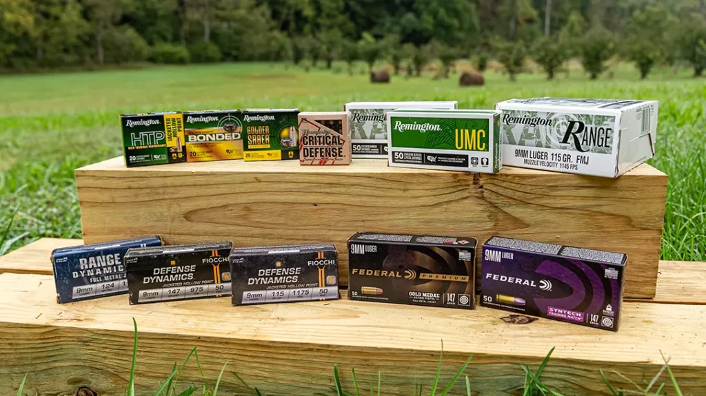 Ammo used in testing. 