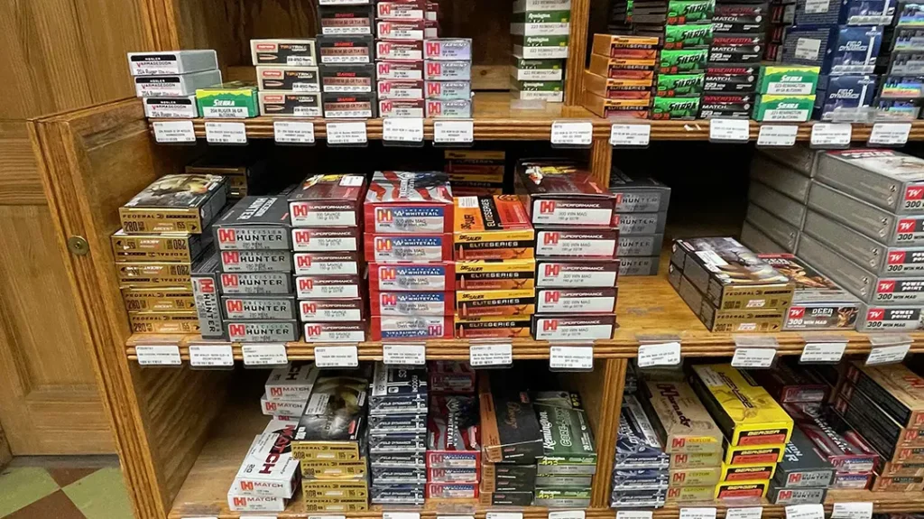 More ammunition storage example. 