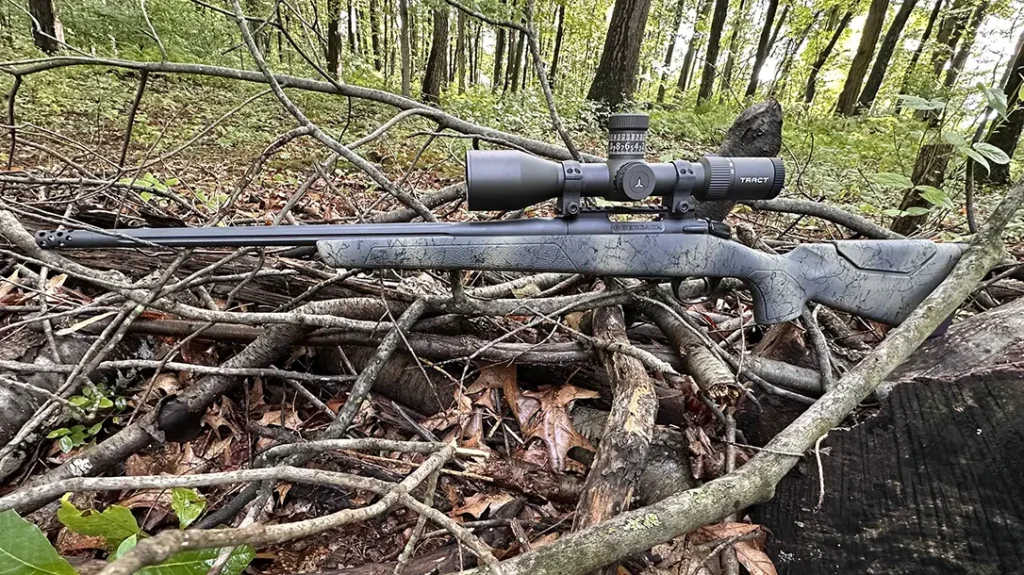 The rifle proved accurate for hunting.