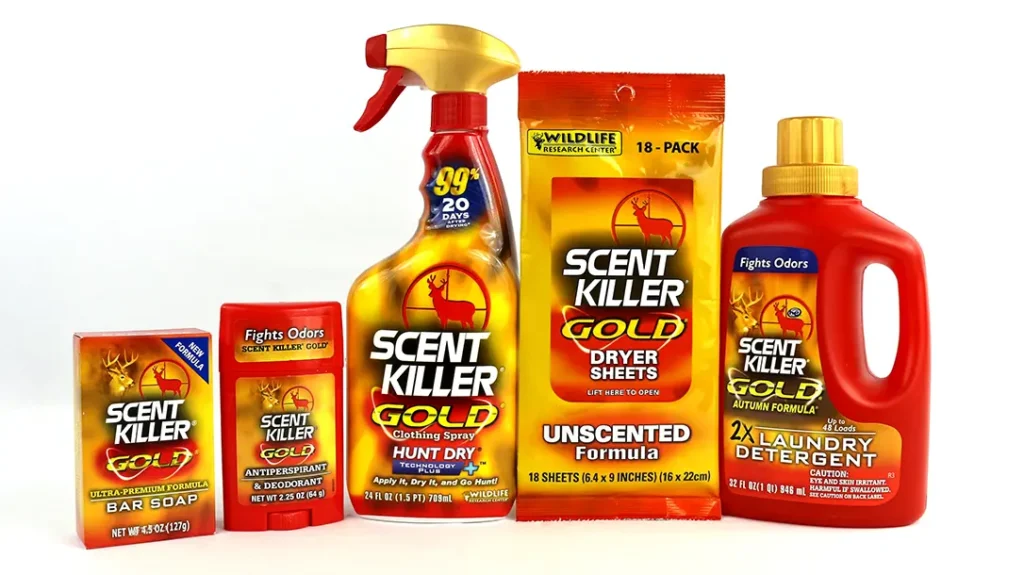 Wildlife Research Center Scent Killer Gold Product Line