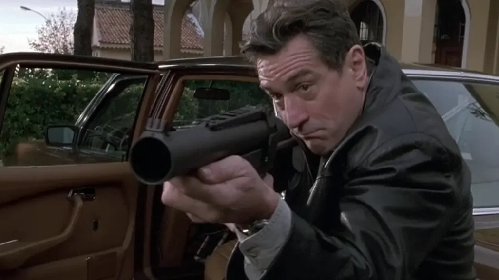 The movie Ronin features lots of gun play.