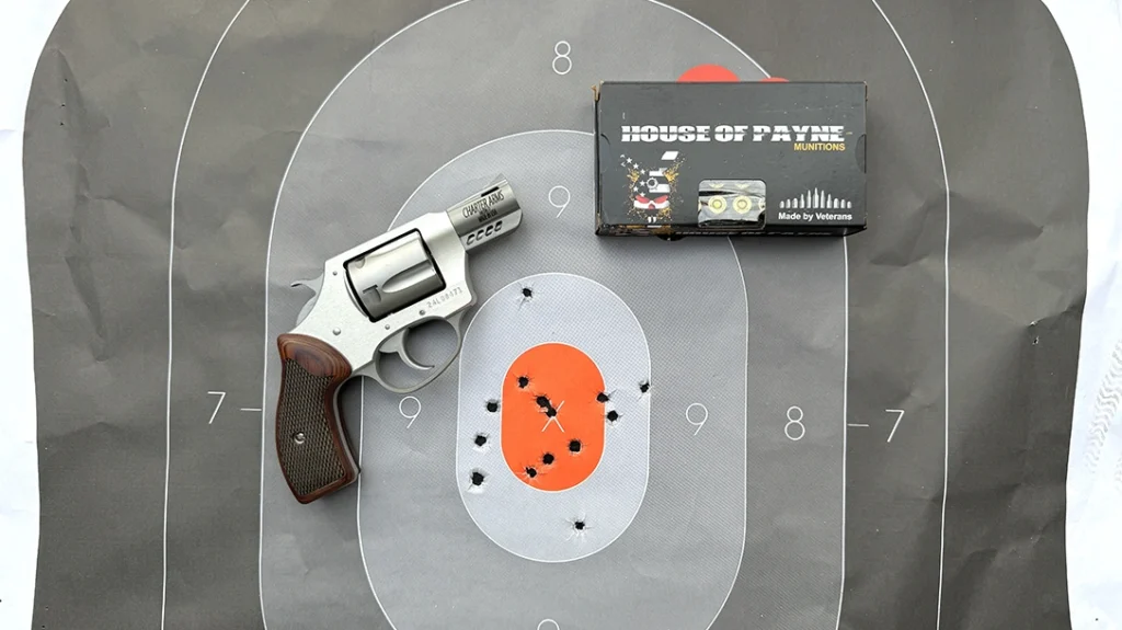 Most amazing was the results of the Super Revolver Test Drill, a timed course, shot at 5, 10, and 15 yards. The author aced it with the Charter Arms Coyote.