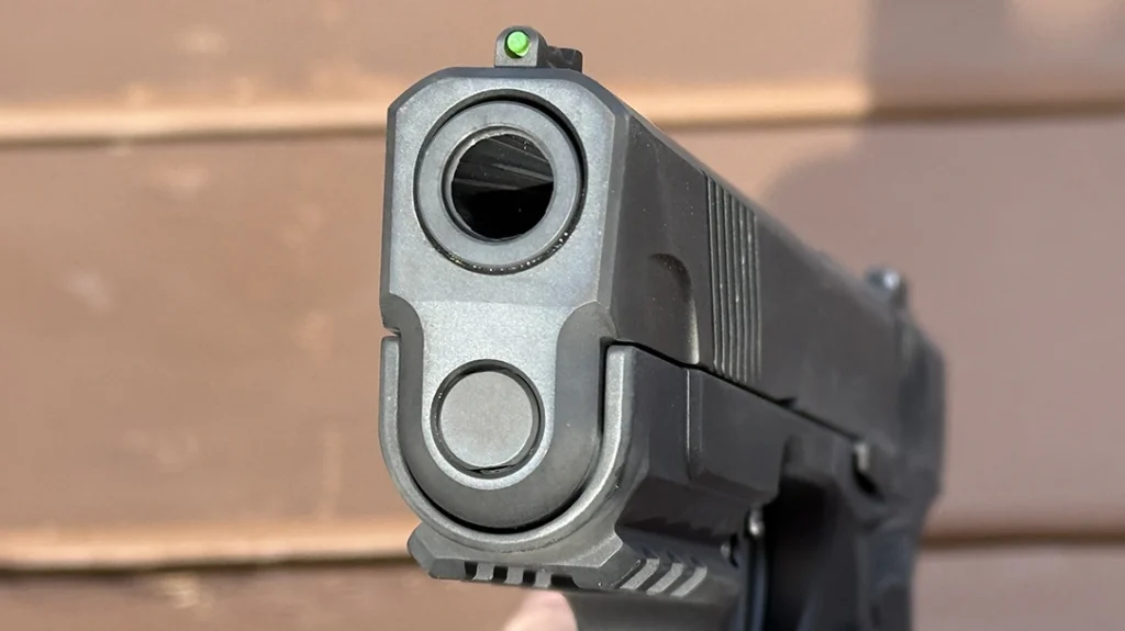 A new barrel using standard rifling, built to run a wide variety of ammunition, addresses any issues with out-of-spec ammo.