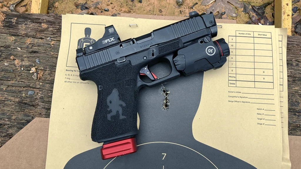 With most firearms training, the goal is to refine skills to the point you are not thinking about how to do it. It just happens.