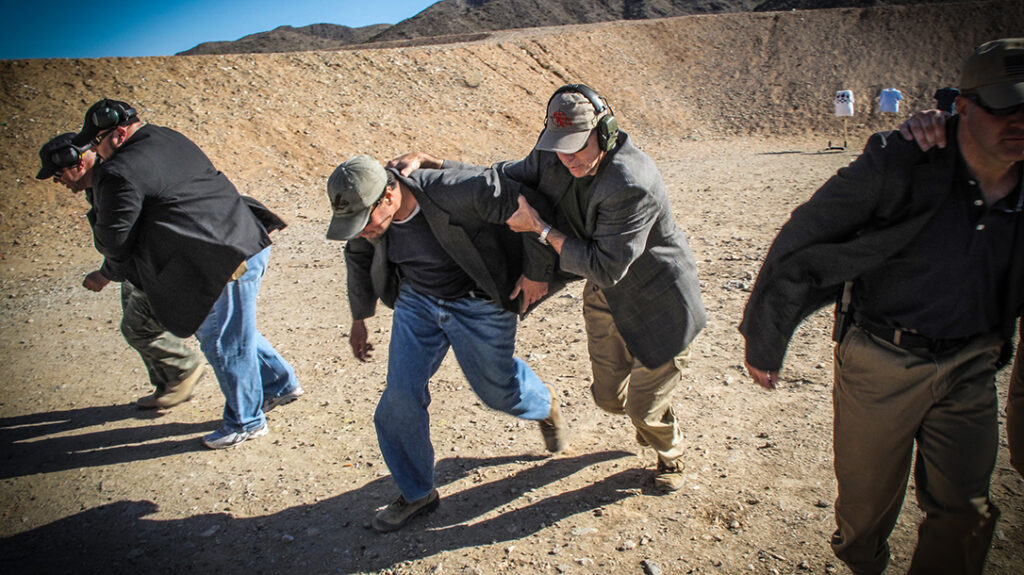 Look for multiple exits.