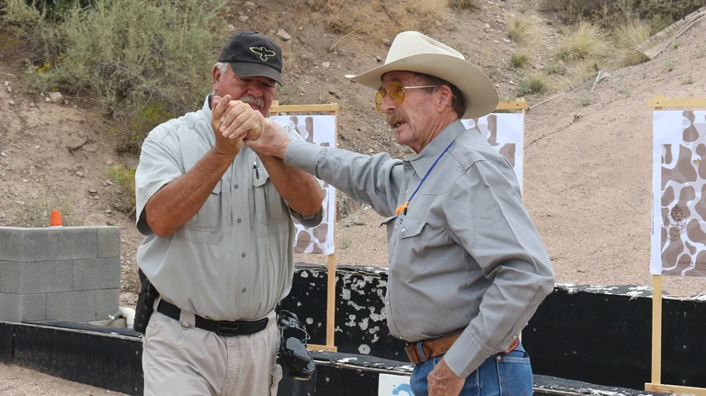 Although not an “official” Gunsite instructor, Sherrif Jim Wilson’s presence in our three-day Team Tactics was invaluable as it added another 30+ years of wisdom into the Team Tactics course.
