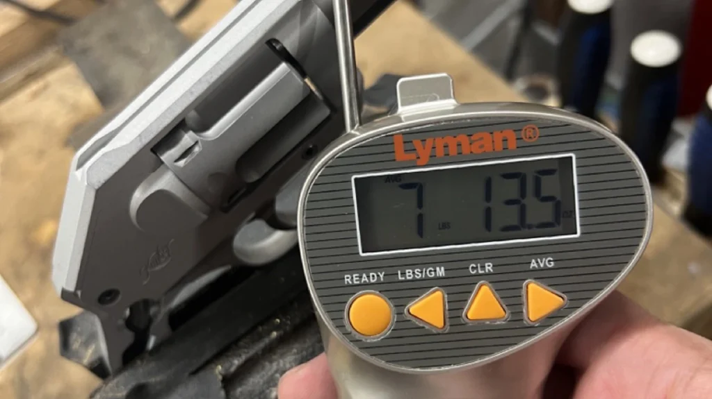 With its 7 lb 14 oz trigger weight, I find the trigger pull smooth and consistent.