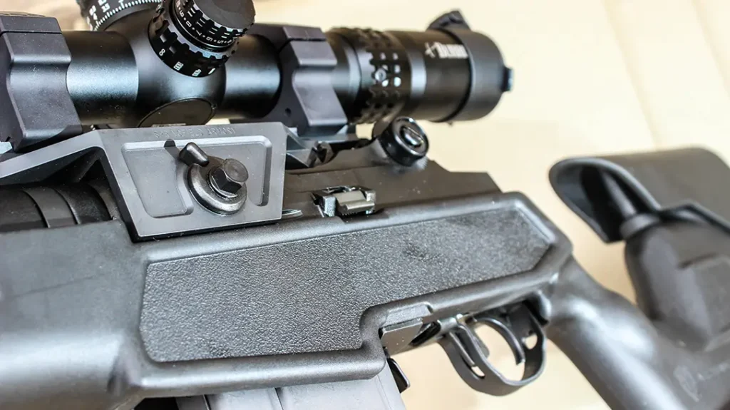 The Loaded M1A Comes with Match-Grade Sights