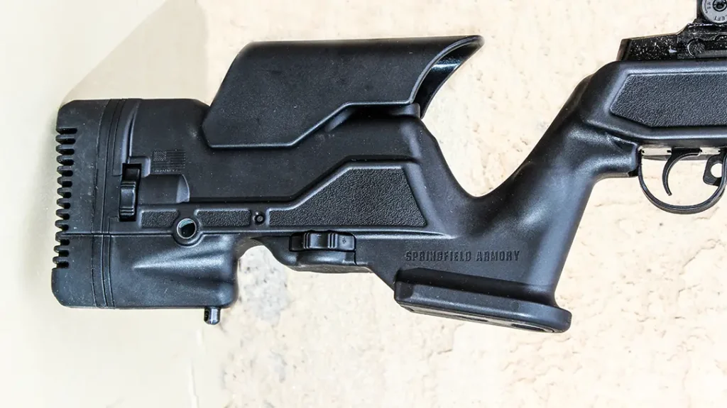 Springfield Loaded M1A with a Precision Adjustable Stock.