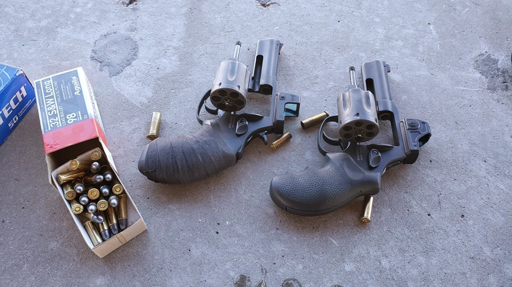 Both Taurus revolvers operated much better after Nelson Gunsmithing worked its magic.