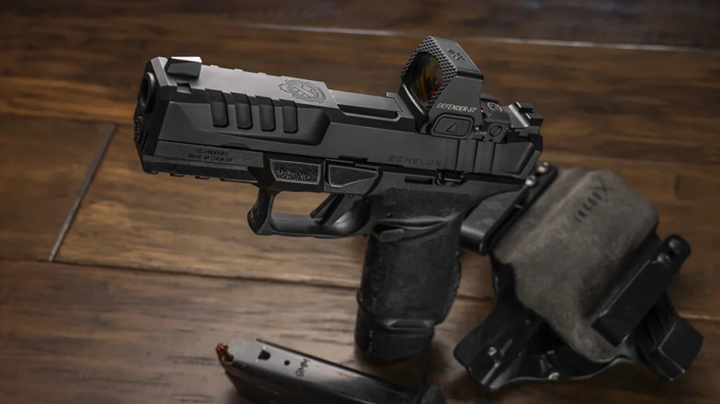 The Springfield Armory Echelon 4.0C delivers exceptional ergonomics, making it very comfortable to operate.