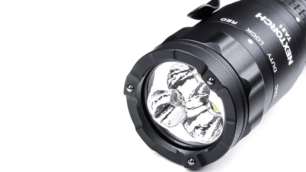 1300-lumen beam capable of reaching 175 yards