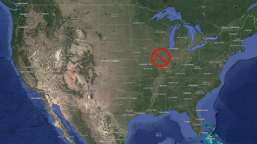 When traveling across the country with a gun, there are some states that are better to avoid.