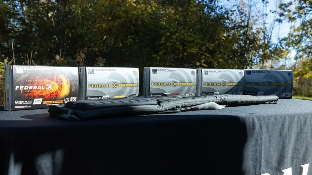 New ammo from Federal for 7mm Backcountry. 