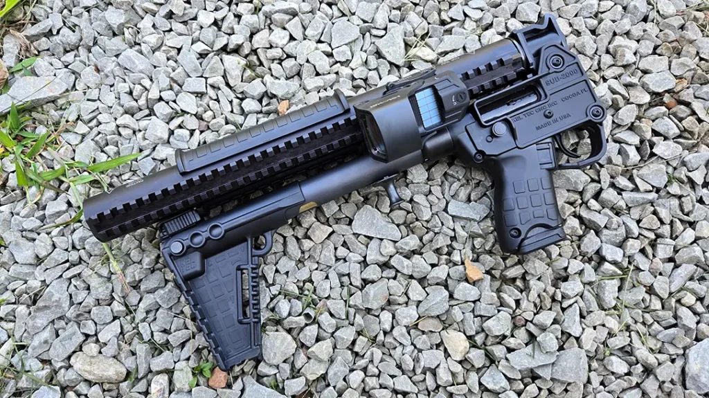 KelTec SUB CQB folded