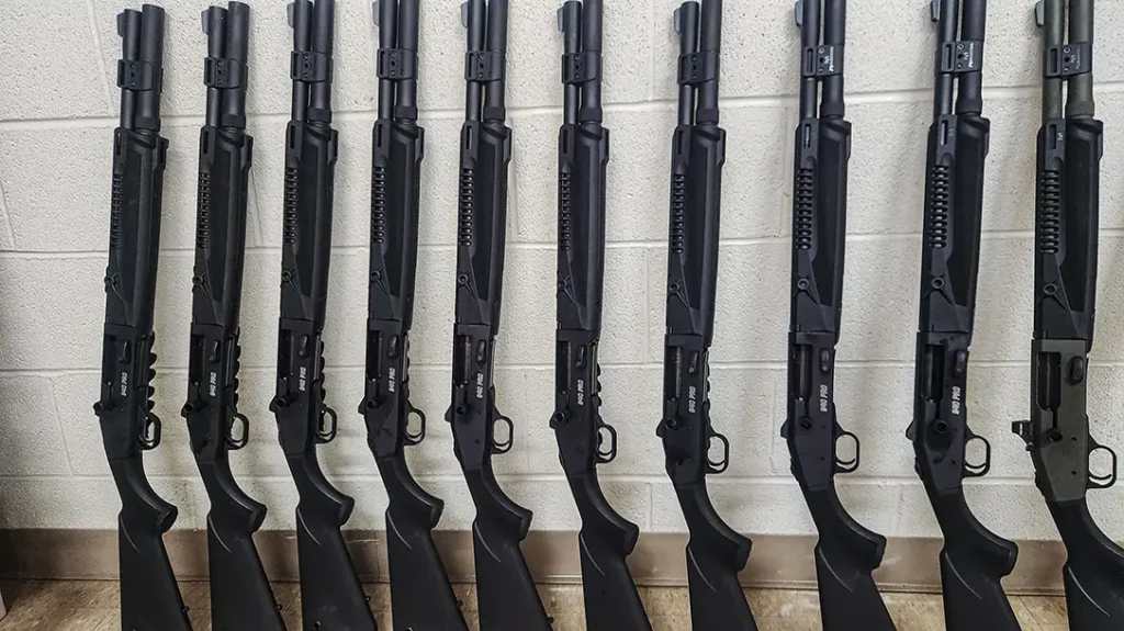 A Solid semi-auto 12g.