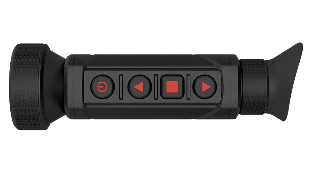 Operational controls for BlazeHunter LRF. 