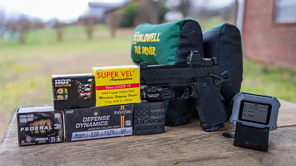 Ammo used during testing. 