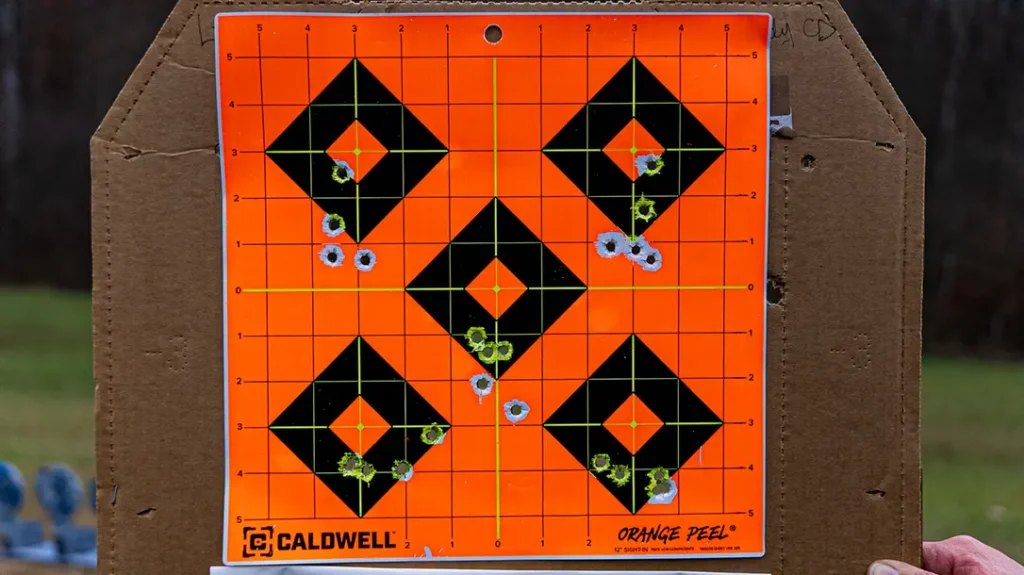 Accuracy results from the DS Prodigy. 