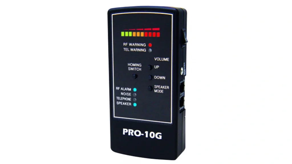 PRO-10G Cell Phone and GPS Bug Detector.