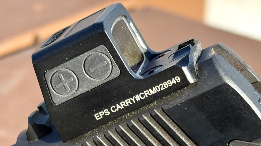 The Finks Custom Gunsite Service Pistol.