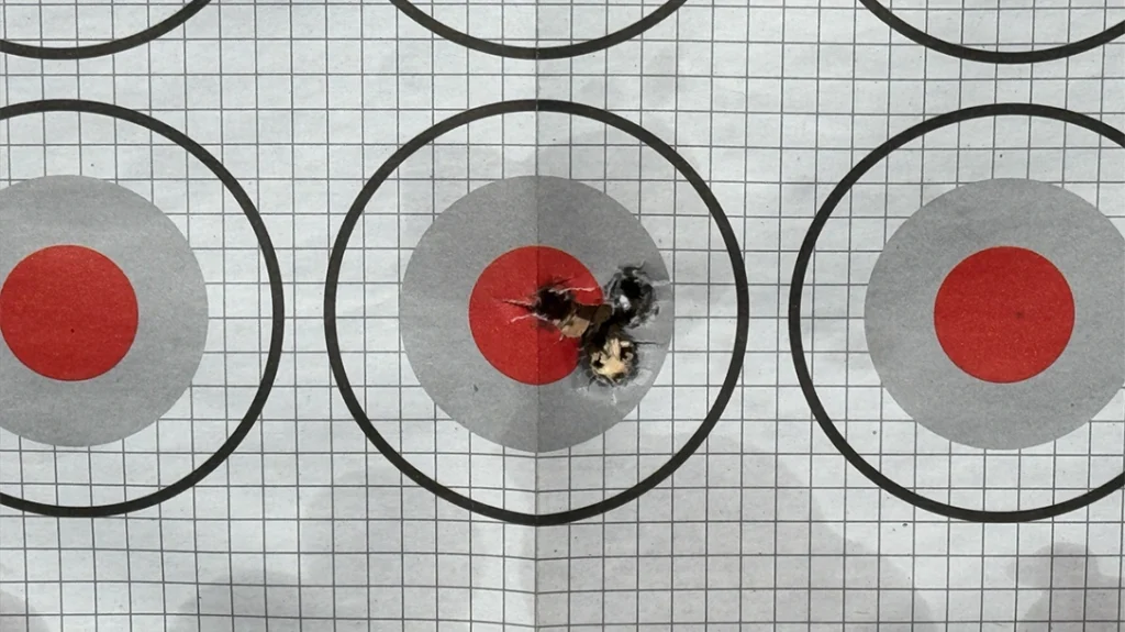 Simply Rigged Holsters put together one of its Defcon 4 holsters for the Finks Custom Gunsite Service Pistol and a magazine/flashlight holder.