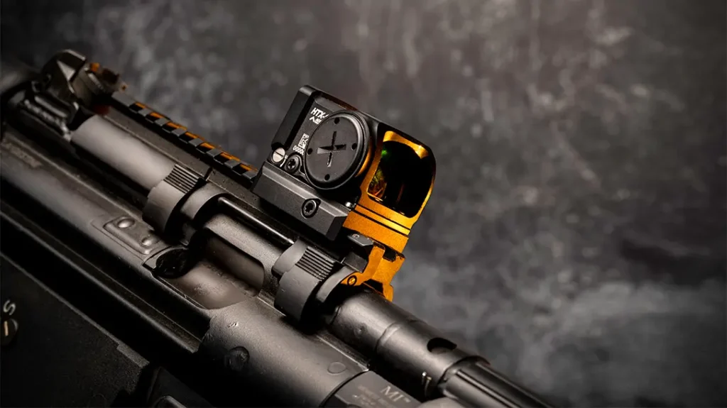 The HTX-1 has a very low profile.