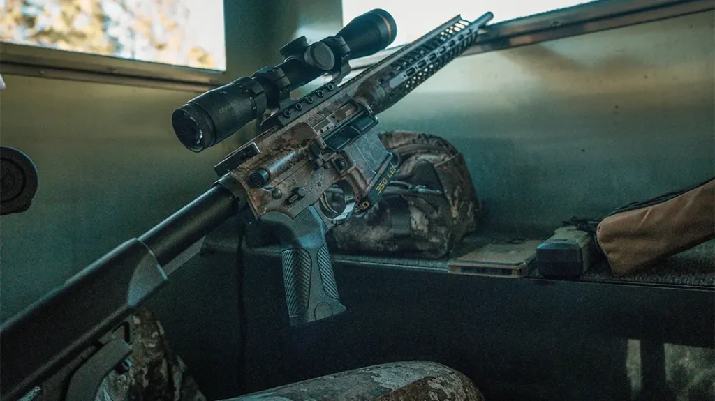 LWRCI IC-DI .350 Legend TrueTimber Prairie Camo.