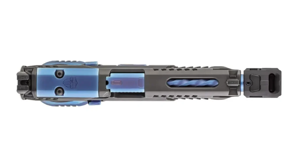  M&P9 Metal HD features a steel frame construction