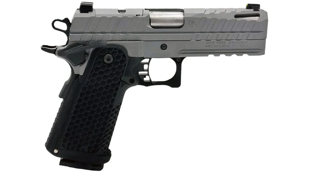 SHOT Show 1911: Live Free Armory Apollo 11 Compact.