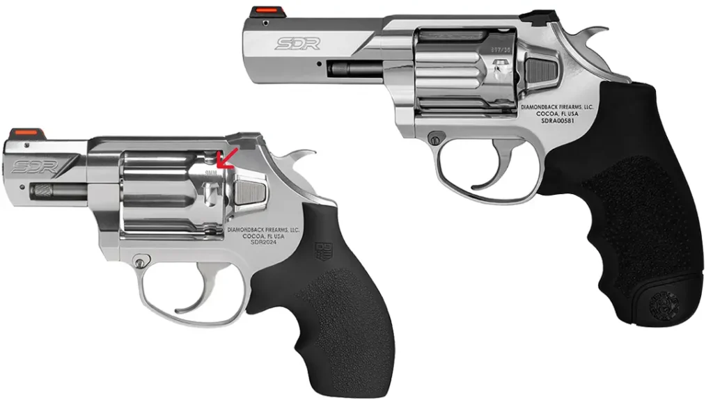 SHOT Show Revolvers: Diamondback Arms SDR in 9mm & 3” .357 Magnum.