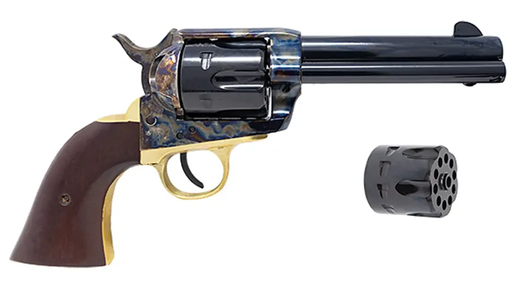 SHOT Show Revolvers: Pietta/Davidsons Clemintine Convertible Revolver.