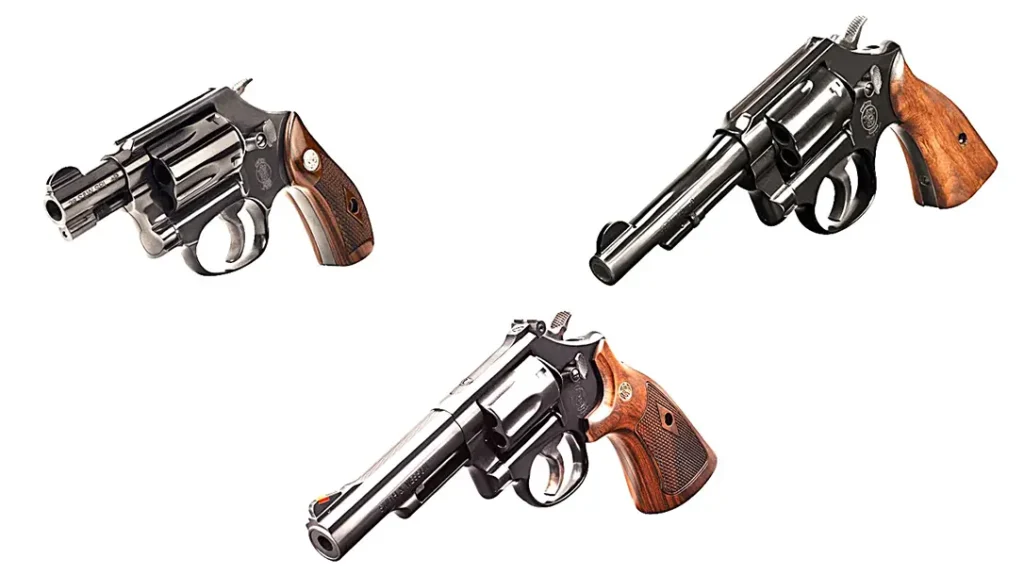 Smith & Wesson Classic No-Lock Revolvers.