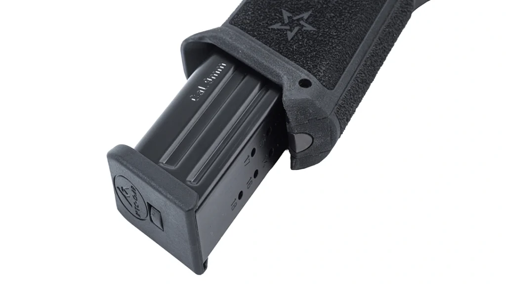 The 2011 will ship with a Mec-Gar 18-round flush fit magazine.