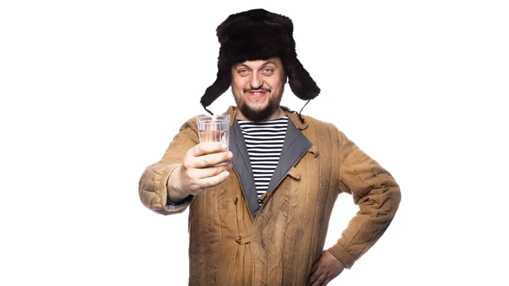 Russians drink more vodka than anyone.