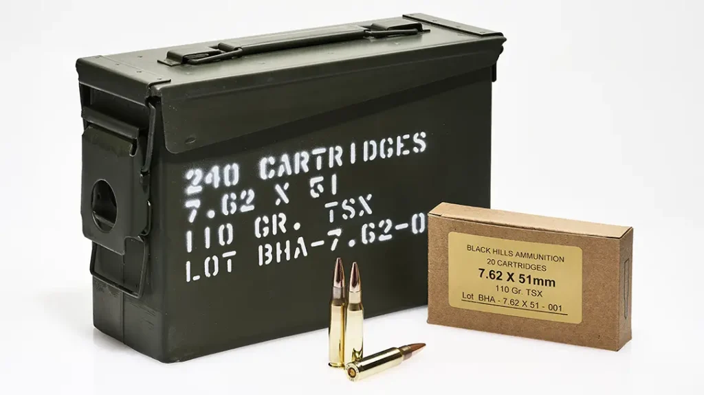 Black Hills 7.62x51 110 Gr. Barnes TSX