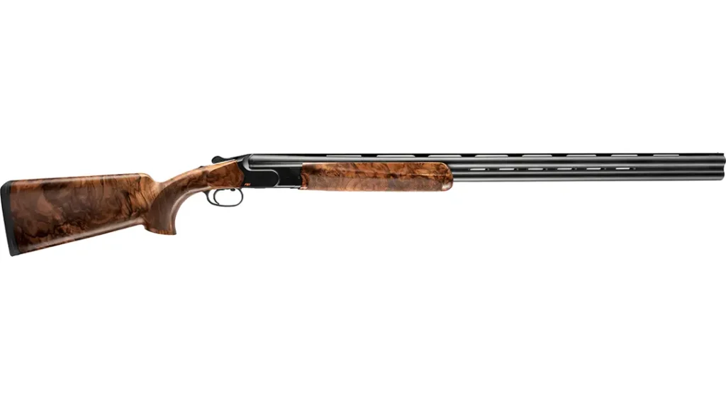 The high-end Blaser FBX Sporting shotgun. 
