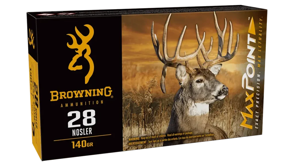 Browning 28 Nosler Max Point