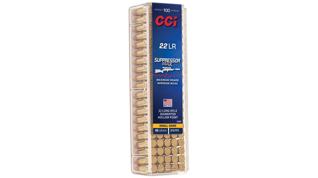 CCI 22 Suppressor Max
