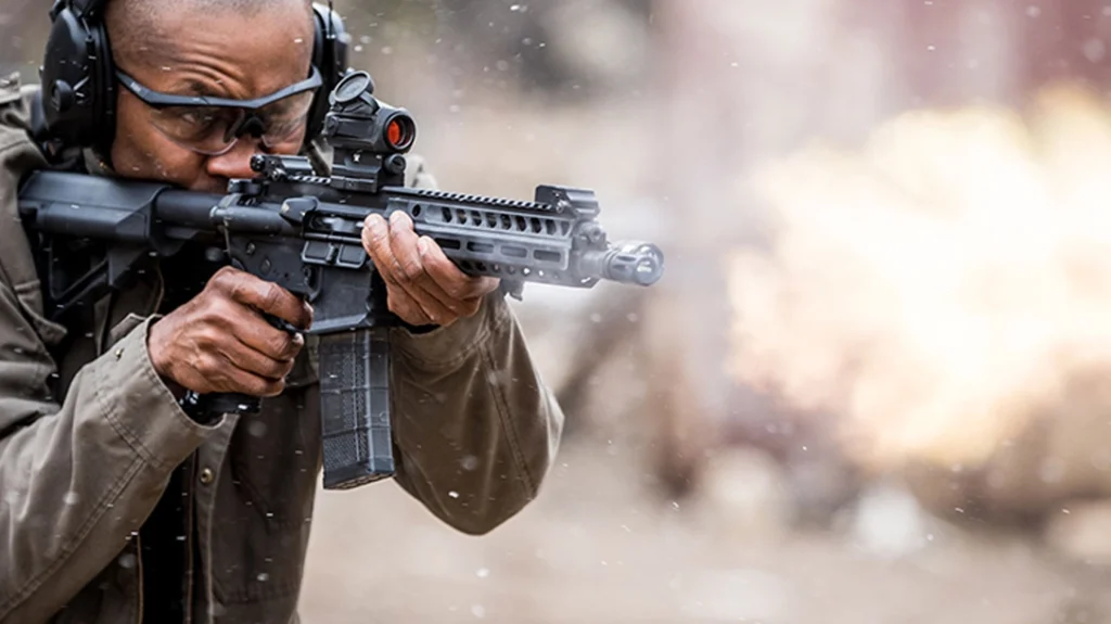 It comes as an SBR  as well