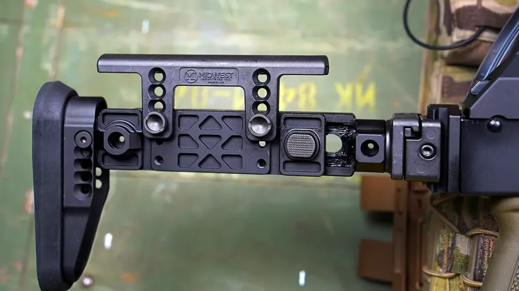 An improved stock design for AK rifles. 