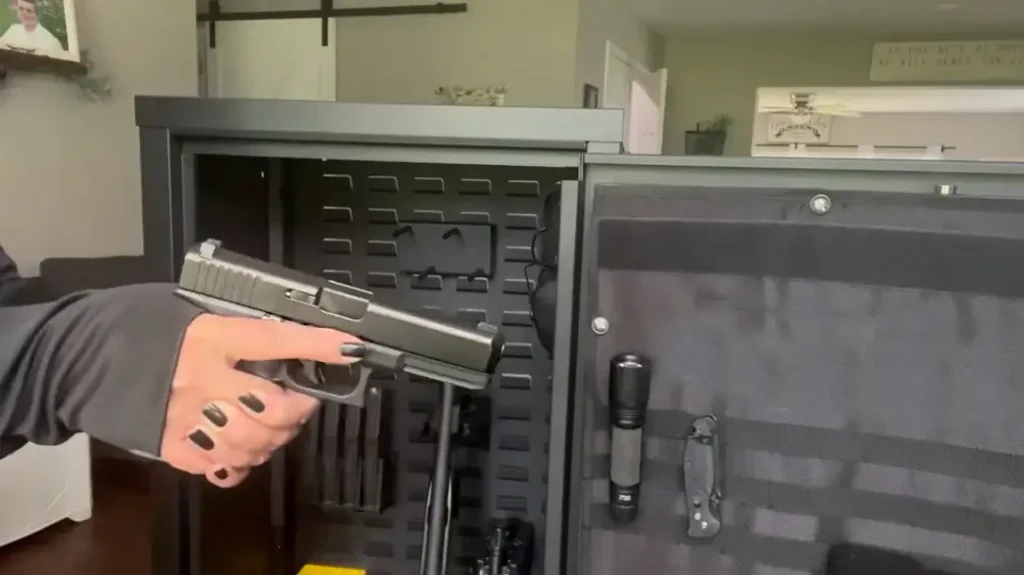 Just because you have a gun in your home does not mean you have an absolute equalizer. Accessing your firearm successfully is the only way it will be useful.