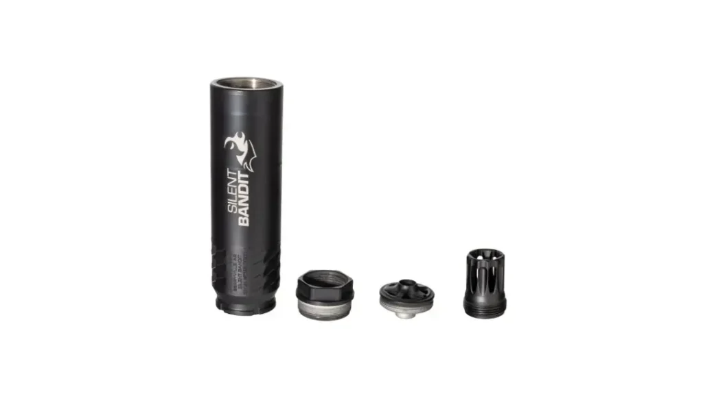 The The Silent Bandit Suppressor has a HUB design.