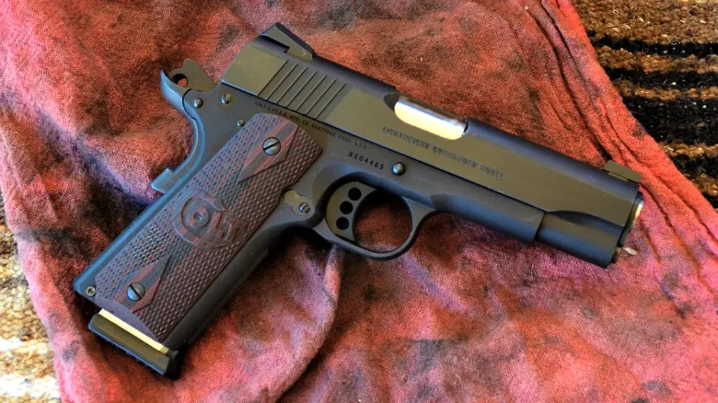 The original 1911 before applying the upgrades.