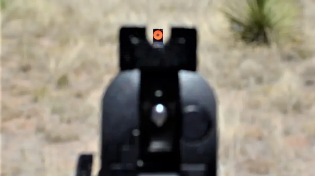 For sights, the author bought a set of Trijicon HD Night Sights (CA1280) designed for the 1911 low cut.