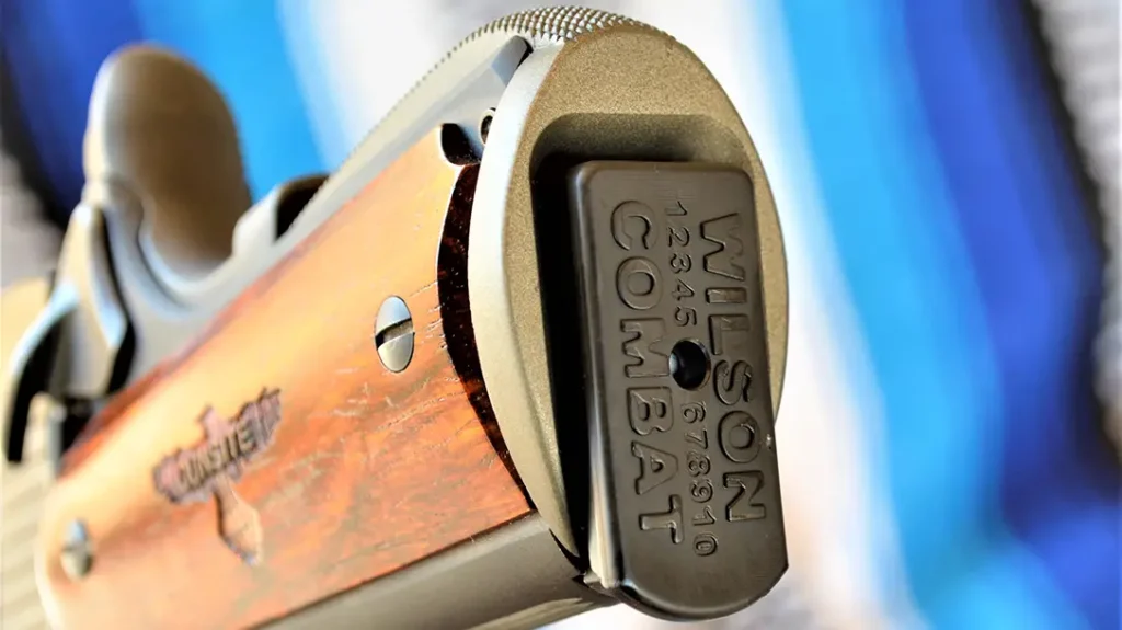 Wilson Combat’s Elite Tactical magazines boast an eight-round capacity and are built for hard use.