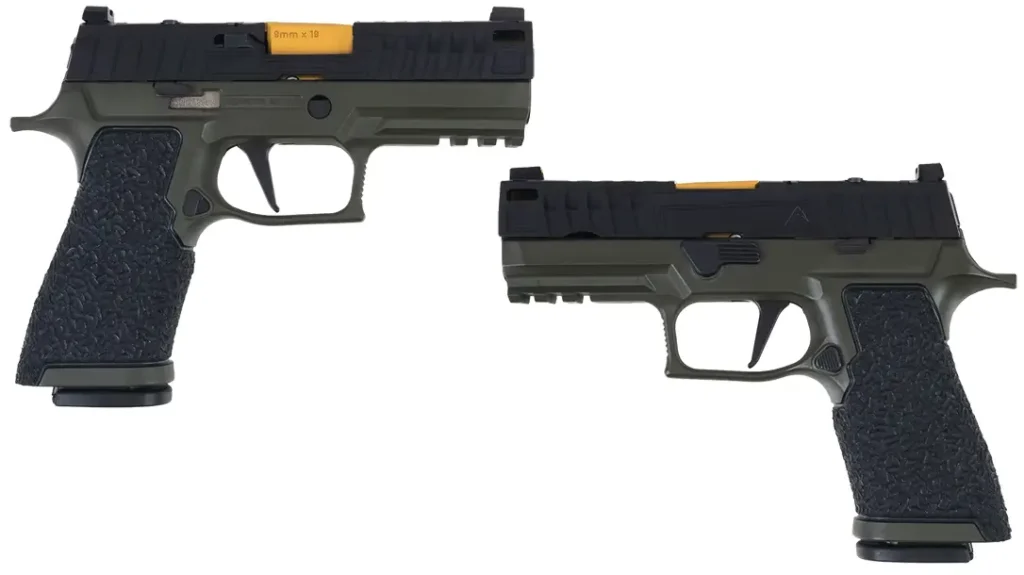 The DCA/Rainier Arms Sig Sauer Custom P320 X-Carry.