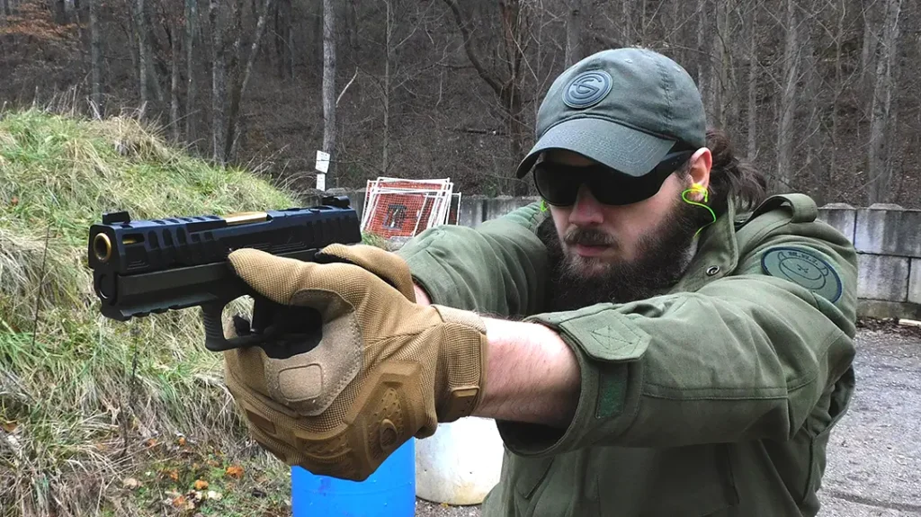 The DCA/Rainier Arms Sig P320 X-Carry is among the easiest-shooting handguns the author has ever run.