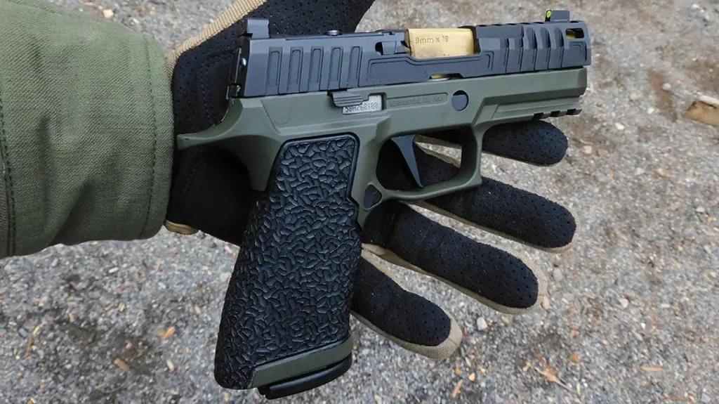This DCA/Rainier Arms gun costs more than a standard Sig P320 X-Carry.