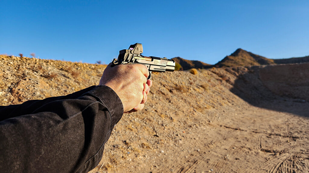 Performed well on the range